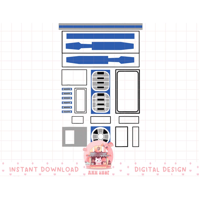 Star Wars Halloween R2-D2 Costume Tee T-Shirt copy.jpg