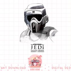 star wars jedi fallen order scout trooper portrait png