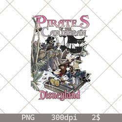 vintage pirates of the caribbean png, mickey caribbean design, mickey pirates png, family trip 2023, mickey and friends