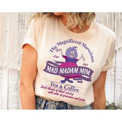 mad madam mim tea & coffee shirt / sword in the stone / walt disney world t-shirt / disneyland family trip / magic kingd