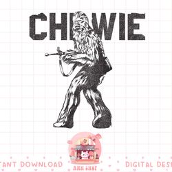 star wars last jedi chewie distressed vintage png