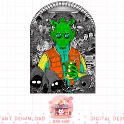 star wars mos eisley cantina where's greedo graphic png