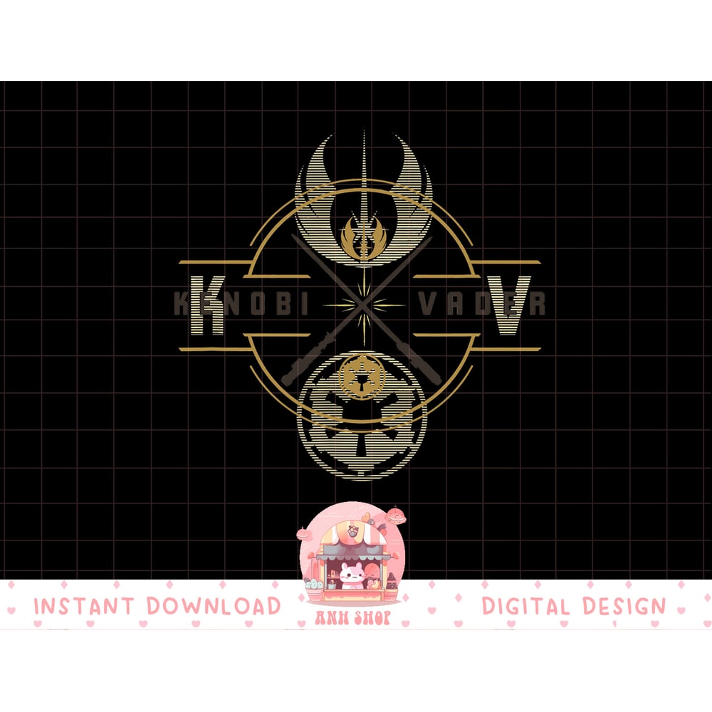 Star Wars Obi-Wan Kenobi Lightsaber Crest T-Shirt copy.jpg