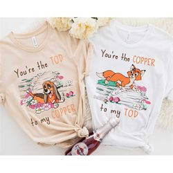 tod and copper friends matching shirt / the fox and the hound shirt / disney world shirt / disneyland bff trip / disney