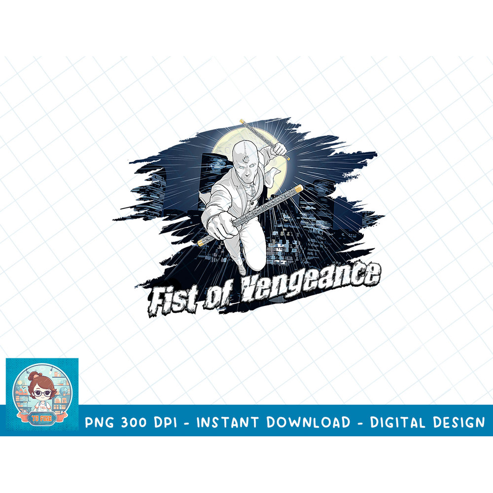 Marvel Moon Knight Mr. Knight Batons Fist of Vengeance T-Shirt copy.jpg