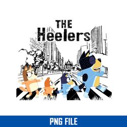 the heelers png, family bluey png, bluey png, cartoon dog png digital file