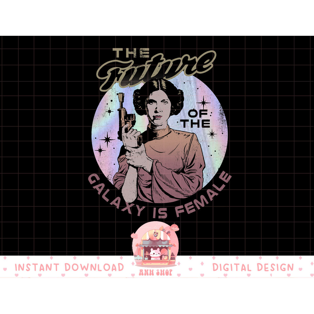 Star Wars Princess Leia The Future Of The Galaxy Is Female T-Shirt copy.jpg