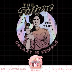 star wars princess leia the future of the galaxy is female png