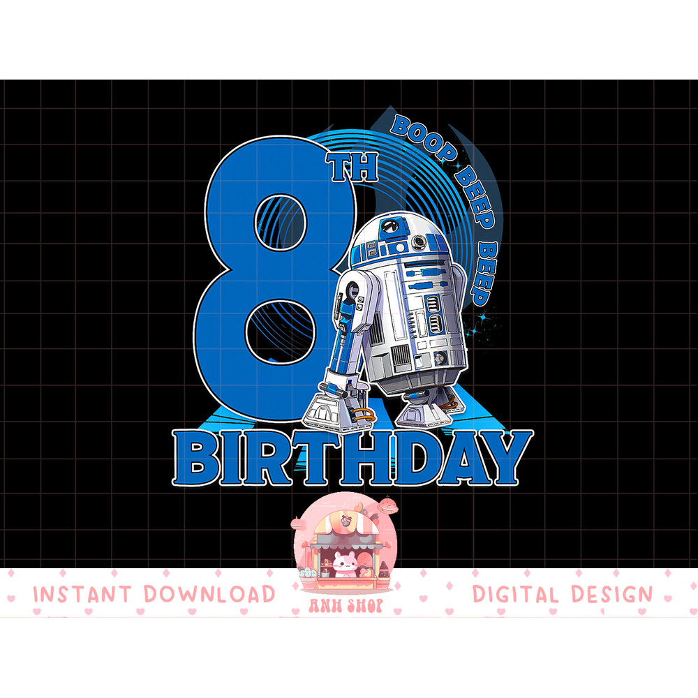 Star Wars R2-D2 Boop Beep Beep 8th Birthday T-Shirt copy.jpg