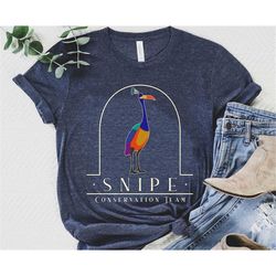 disney kevin snipe conservation team paradise falls shirt / disney pixar up movie tee / walt disney world / disneyland t