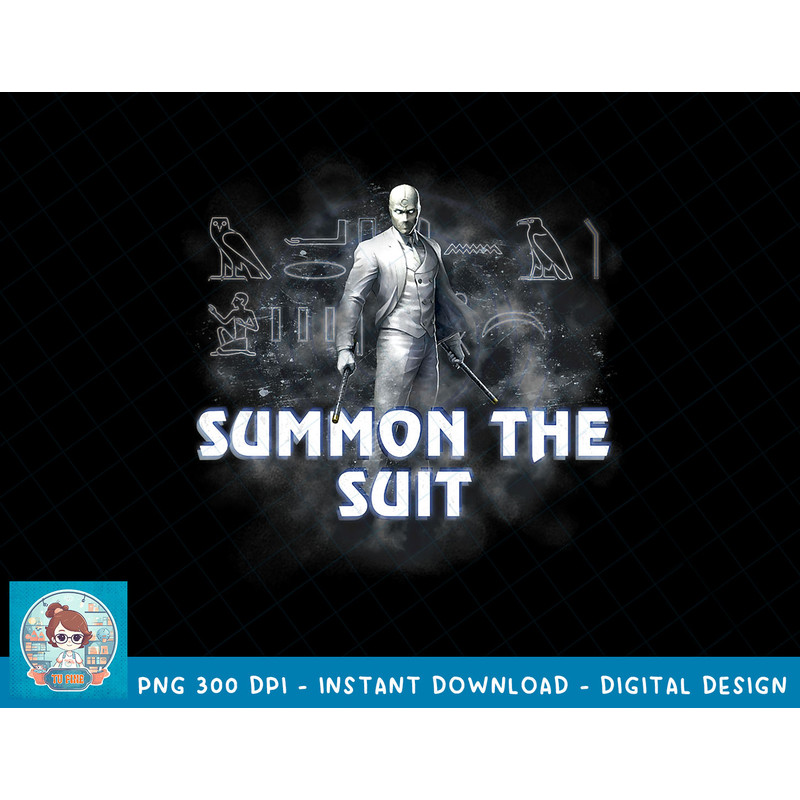Marvel Moon Knight Summon The Suit Glyphs Poster T-Shirt copy.jpg