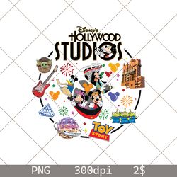 cute disney hollywood studio png, hollywood studio png, mickey and friends, disney family trip png, disney vacation 2023