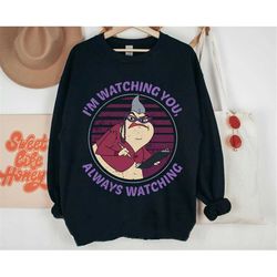retro roz i'm always watching you sweatshirt / monsters inc tee / walt disney world t-shirt / magic kingdom / disneylan