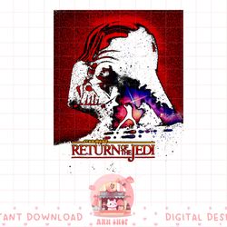 star wars return of the jedi darth vader dark poster png