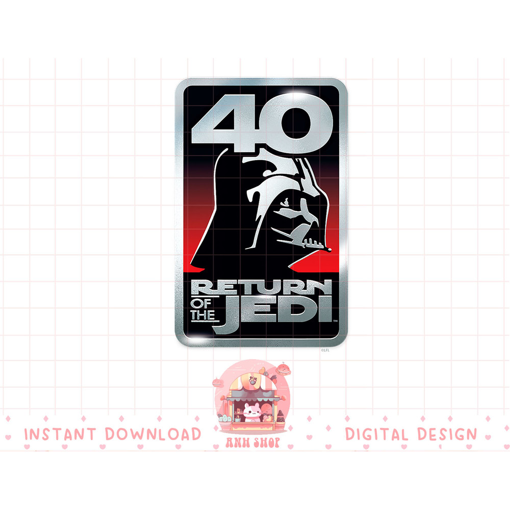 Star Wars Return of the Jedi Darth Vader 40th Anniversary T-Shirt copy.jpg