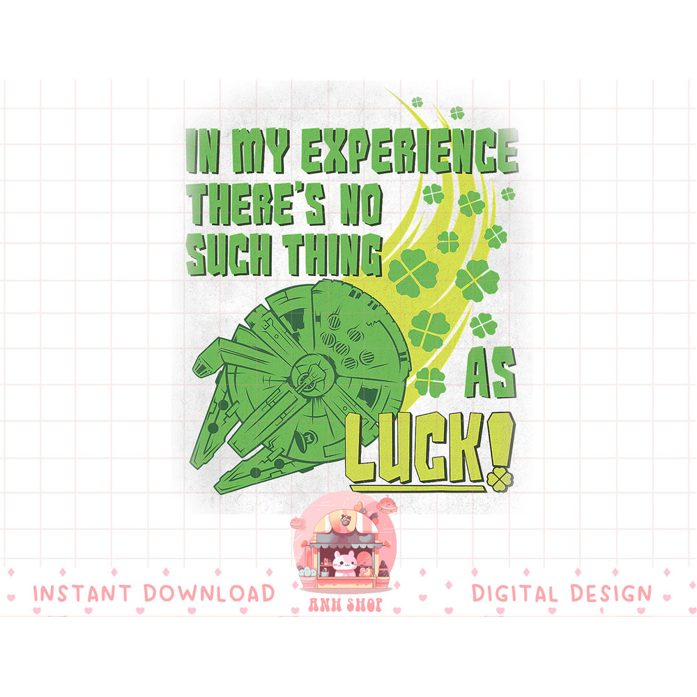 Star Wars St. Patrick's Day No Such Thing as Luck T-Shirt copy.jpg