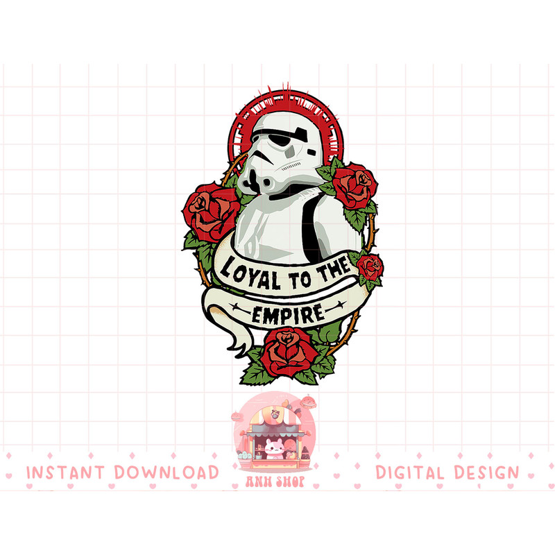 Star Wars Stormtrooper Loyal to the Empire Tattoo T-Shirt copy.jpg