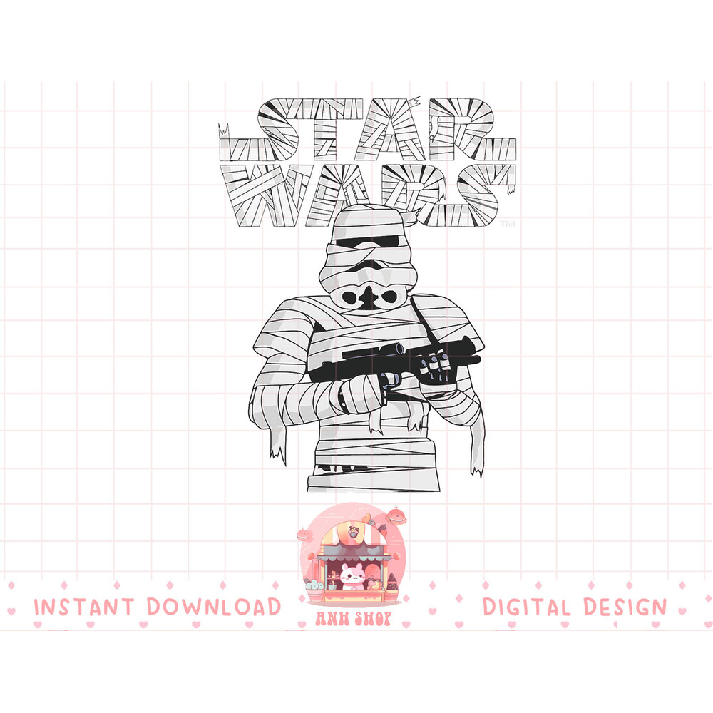 Star Wars Stormtrooper Mummy Halloween Costume T-Shirt copy.jpg