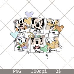 mickey and friends png, mickey teams png, disney character png, disney family, disney trip 2023 png, disney vacation png