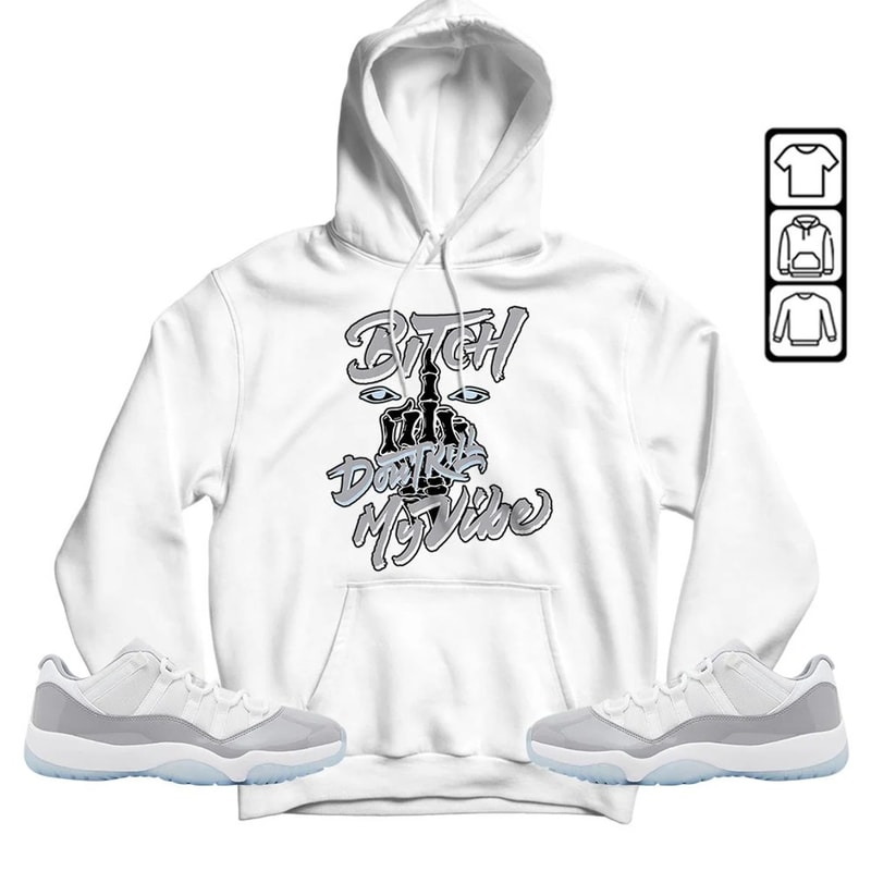 My Vibe Unisex Sneaker Shirt, Cement Grey 11s Tee, Jordan 11 Low Cement Grey T-Shirt, Hoodie, Tanktop, Longsleeves