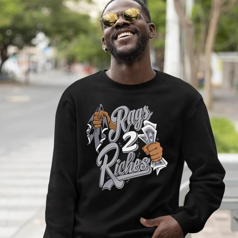 Rag 2 Riches Unisex Sneaker Shirt, Cement Grey 11s Tee, Jordan 11 Low Cement Grey T-Shirt, Hoodie, Tanktop, Longsleeves