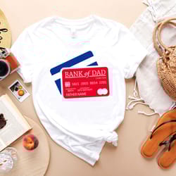 bank of dad shirt, where the money grows on trees, new dad outfit, fathers day shirt, sarcastic dad shirt, personalizat