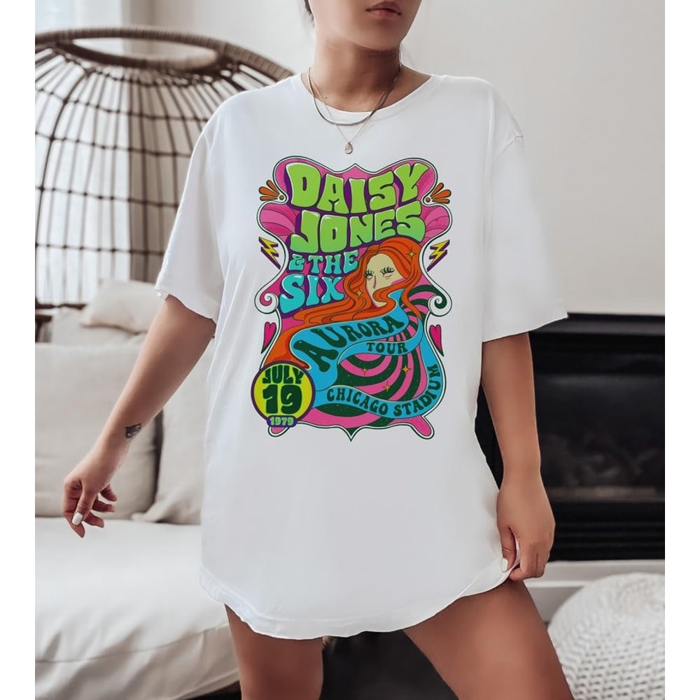 Daisy Jones And The Six Aurora Tour 2023 Shirt, Aurora Shirt, Daisy Jones And The Six Tour Shirt, Music Tour 2023 Shirts