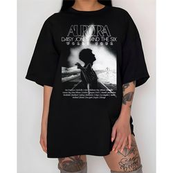 daisy jones and the six aurora tour 2023 shirt, aurora shirt, daisy jones and the six tour shirt, music tour 2023 shirts
