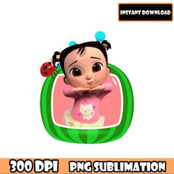 cocomelon bundle png. birthday girl. instant files for birthday shirts - high quality - digital download