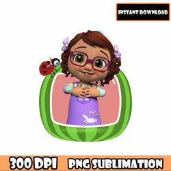 cocomelon bundle png. birthday girl. instant files for birthday shirts - high quality - digital download