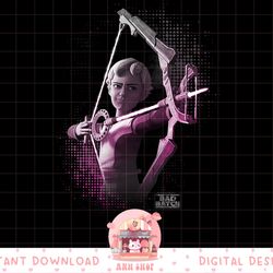 star wars the bad batch omega bow portrait png