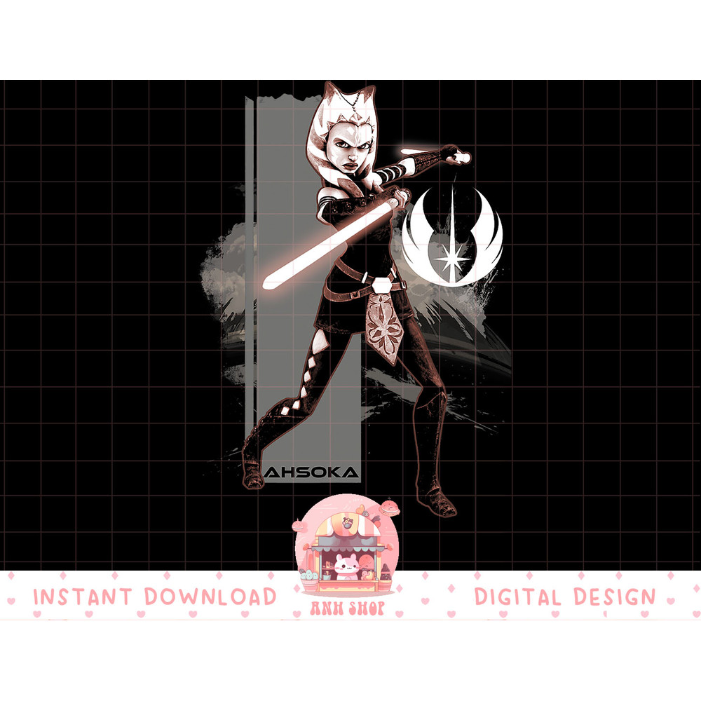Star Wars The Clone Wars Ahsoka Jedi Portrait T-Shirt copy.jpg