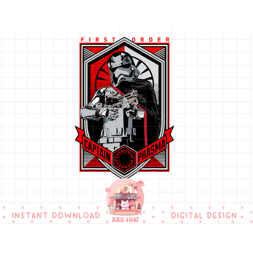 Star Wars The Force Awakens Captain Phasma First Order T-Shirt copy.jpg