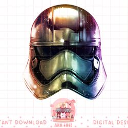 star wars the force awakens captain phasma helmet gradient png