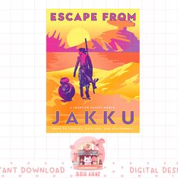 star wars the force awakens escape from jakku png