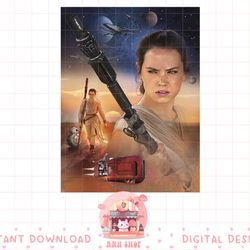 star wars the force awakens rey collage png