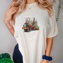 hogwarts shirt - express train shirt - wizard shirt - hogwarts christmas - gift for magic lovers - wizarding school shir