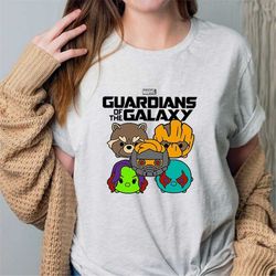 guardians of the galaxy all team shirt - rocket - baby groot shirt - avengers shirt - marvel fan gifts - epcot cosmic re