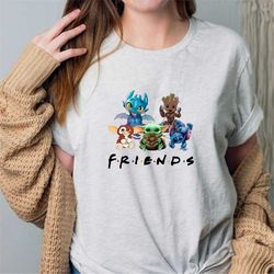 marvel guardians of the galaxy groot t-shirt - stitch shirt - lilo and stitch shirt - baby yoda shirt - star wars shirt