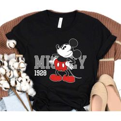 vintage mickey mouse 1928 shirt / disney mickey t-shirt / disney birthday / walt disney world / magic kingdom / disneyla