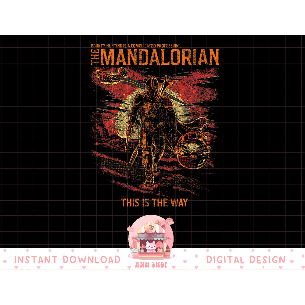 Star Wars The Mandalorian Distressed This Is The Way T-Shirt copy.jpg