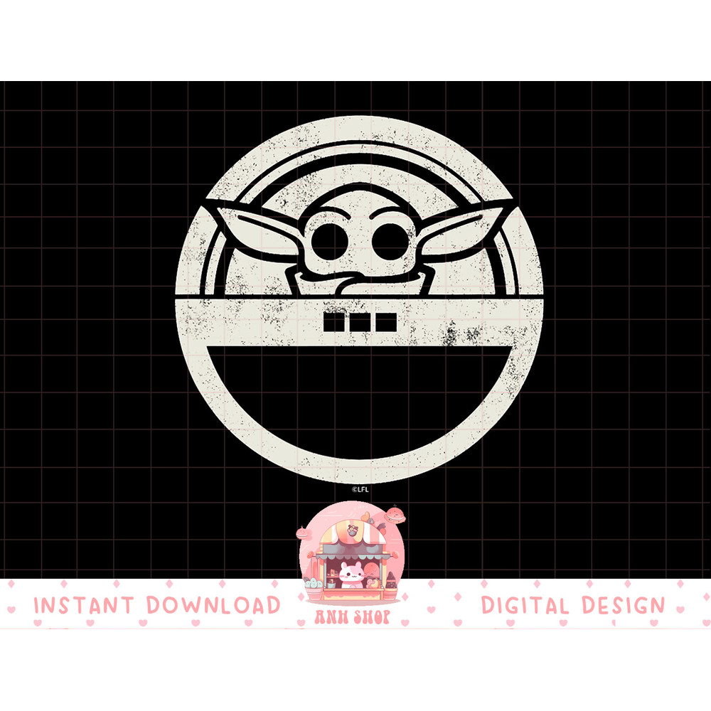 Star Wars The Mandalorian Grogu Floating Pod Sticker T-Shirt copy.jpg