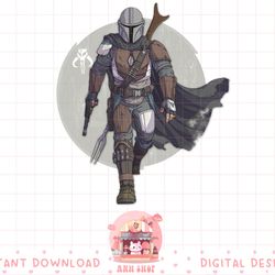 star wars the mandalorian hero pose png