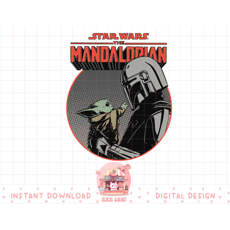 Star Wars The Mandalorian Mando and the Child Retro Sweatshirt copy.jpg