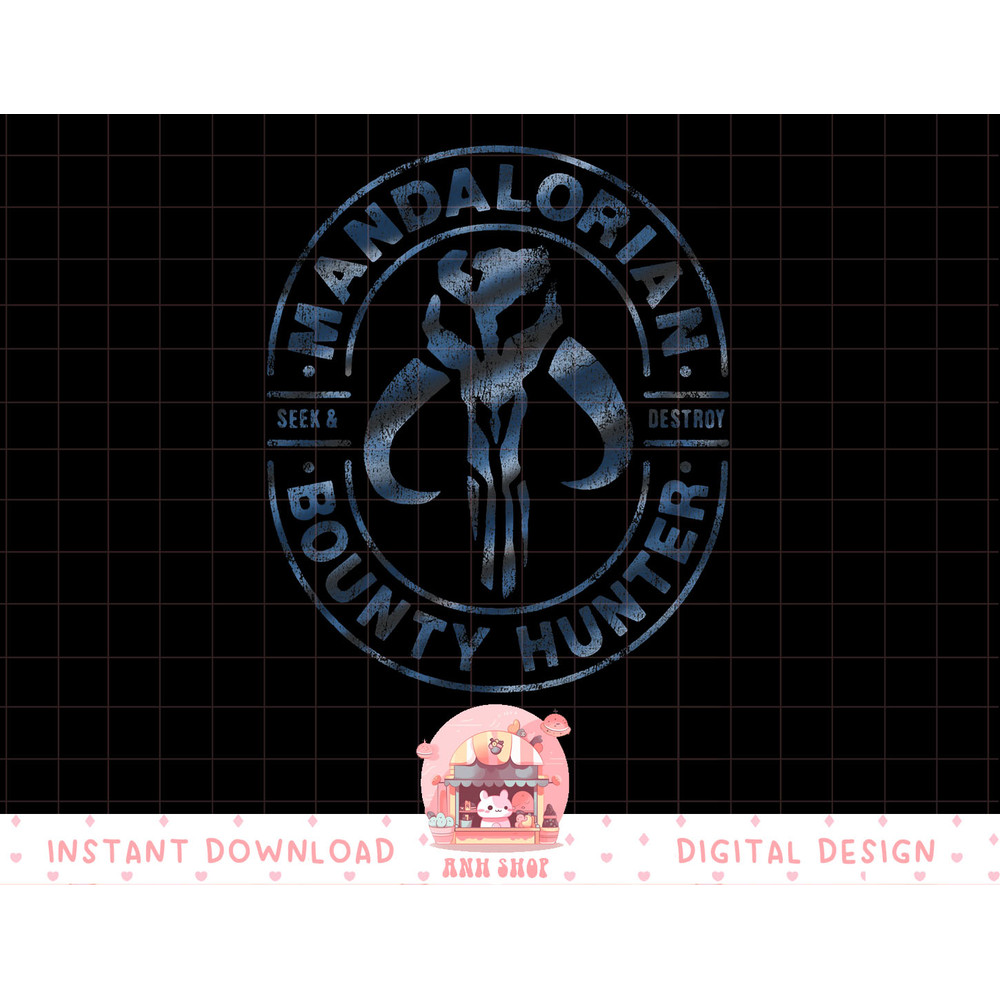 Star Wars The Mandalorian Skull Wrap Around Logo T-Shirt copy.jpg