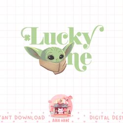 star wars the mandalorian st. patrick's the child lucky one png