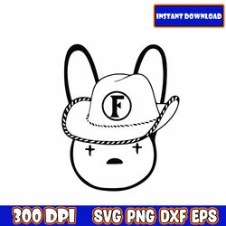 Bundle El compa bad bunny, Grupo Frontera and Bad Bunny SVG PNG, bad bunny grupo frontera, digital download