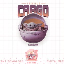 star wars the mandalorian the child precious cargo purple png