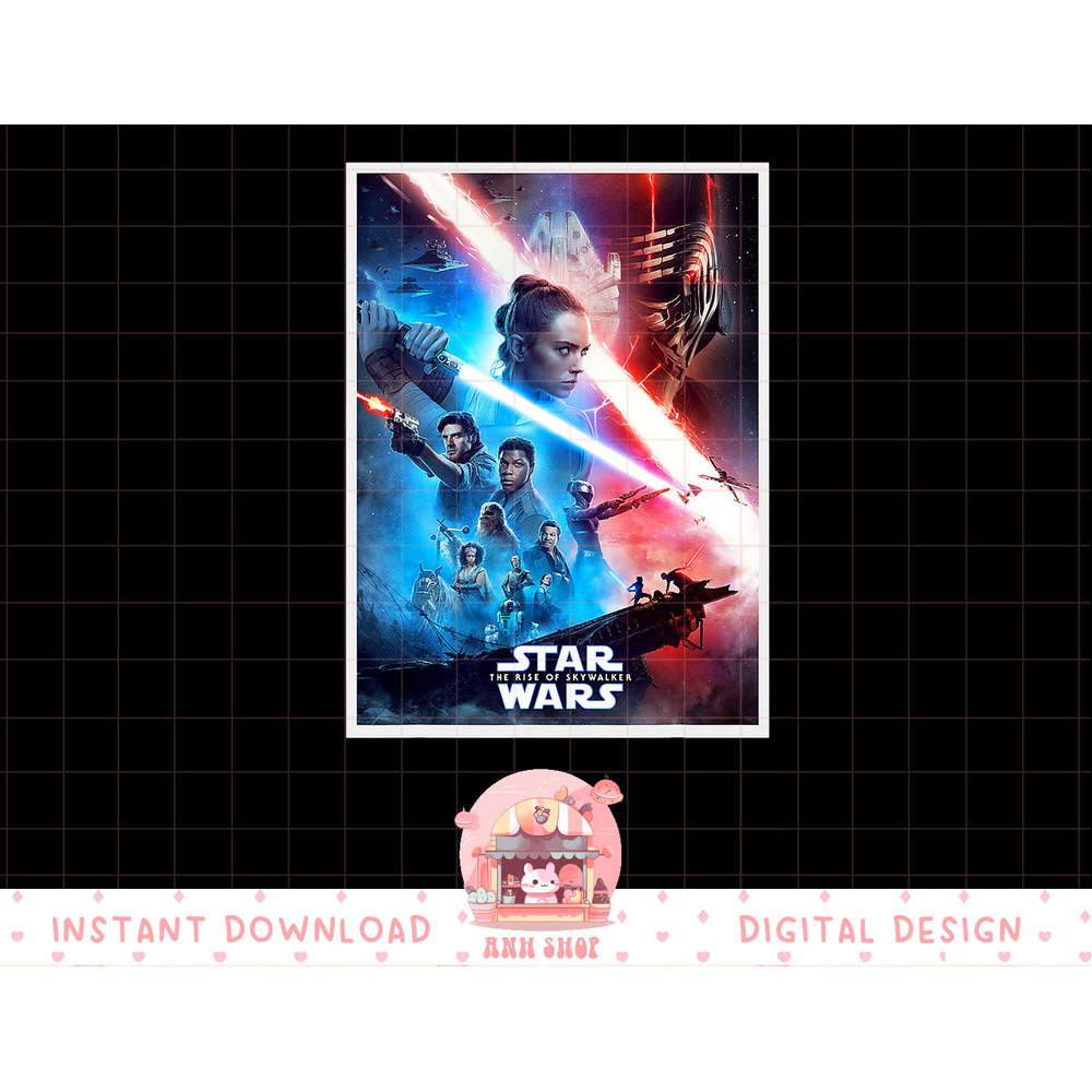 Star Wars The Rise of Skywalker Characters Movie Poster T-Shirt copy.jpg