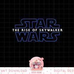 star wars the rise of skywalker movie logo png